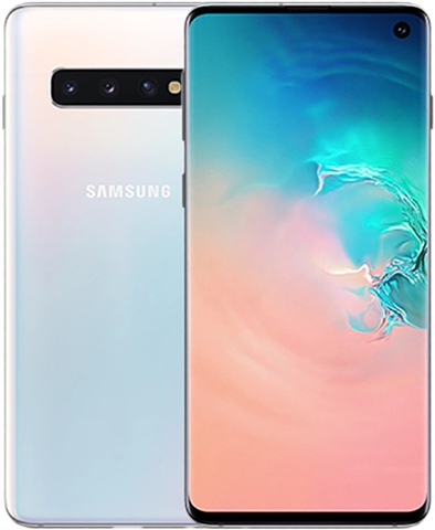 Samsung Galaxy S10 128GB Prism White, Unlocked B